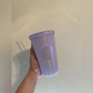 NWT Lilac Frosted Studded Grande Starbucks Tumbler